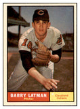 1961 Topps Baseball #560 Barry Latman Indians EX-MT 516887