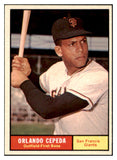 1961 Topps Baseball #435 Orlando Cepeda Giants EX-MT 516893