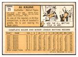 1963 Topps Baseball #025 Al Kaline Tigers EX-MT 516902