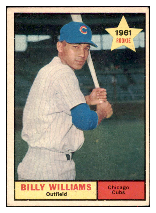 1961 Topps Baseball #141 Billy Williams Cubs EX-MT 516908