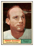 1961 Topps Baseball #080 Harmon Killebrew Twins VG-EX 516909