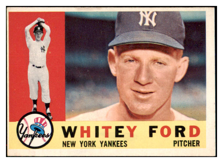 1960 Topps Baseball #035 Whitey Ford Yankees EX-MT 516913