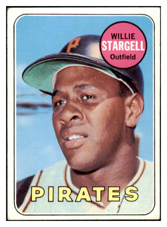 1969 Topps Baseball #545 Willie Stargell Pirates EX 516915