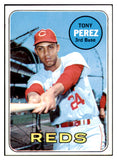 1969 Topps Baseball #295 Tony Perez Reds EX+/EX-MT 516919