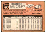 1969 Topps Baseball #250 Frank Robinson Orioles VG-EX 516923