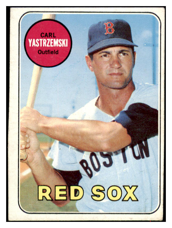 1969 Topps Baseball #130 Carl Yastrzemski Red Sox VG-EX 516927