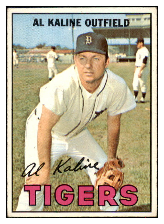 1967 Topps Baseball #030 Al Kaline Tigers EX 516928