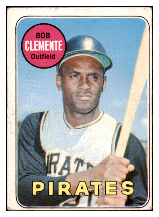 1969 Topps Baseball #050 Roberto Clemente Pirates VG 516933