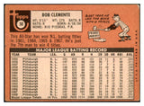 1969 Topps Baseball #050 Roberto Clemente Pirates VG 516933