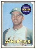 1969 Topps Baseball #260 Reggie Jackson A's VG 516934