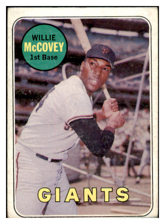 1969 Topps Baseball #440 Willie McCovey Giants VG 516935