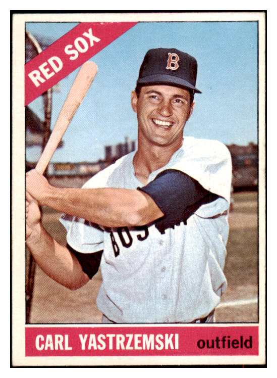 1966 Topps Baseball #070 Carl Yastrzemski Red Sox EX-MT 516940