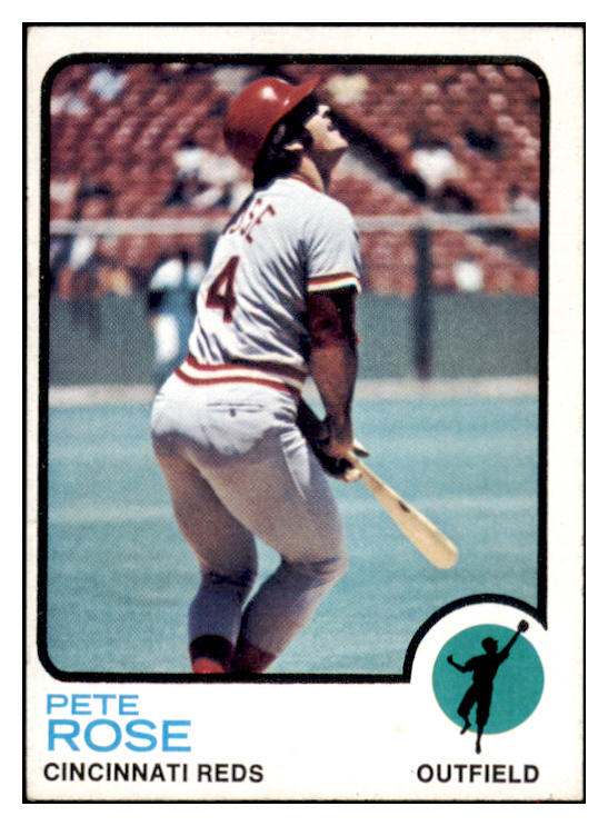 1973 Topps Baseball #130 Pete Rose Reds EX-MT 516955