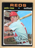 1971 Topps Baseball #100 Pete Rose Reds EX+/EX-MT 516965