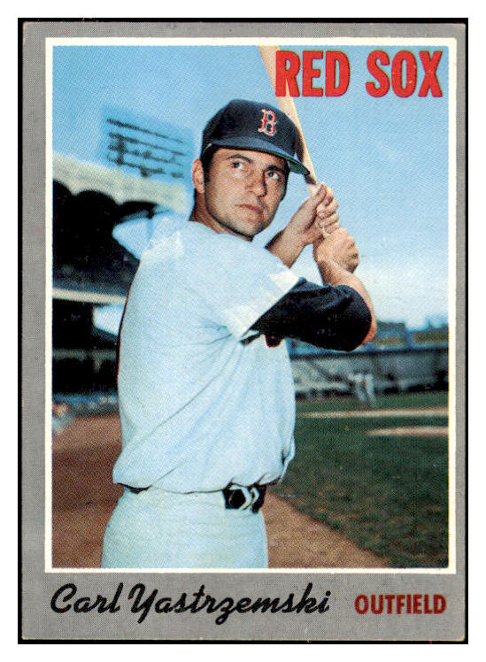 1970 Topps Baseball #010 Carl Yastrzemski Red Sox EX-MT 516966