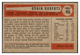 1954 Bowman Baseball #095 Robin Roberts Phillies EX 516972