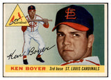 1955 Topps Baseball #125 Ken Boyer Cardinals VG-EX 516974