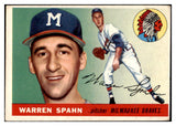 1955 Topps Baseball #031 Warren Spahn Braves VG-EX 516980