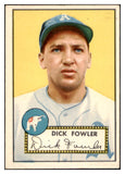 1952 Topps Baseball #210 Dick Fowler A's VG-EX 516986