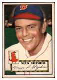 1952 Topps Baseball #084 Vern Stephens Red Sox VG-EX 516993