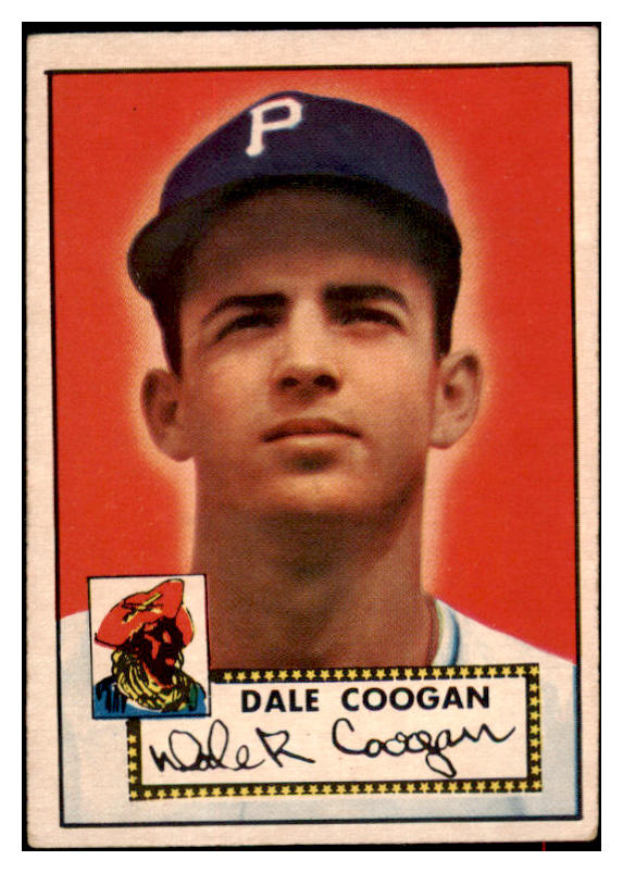 1952 Topps Baseball #087 Dale Coogan Pirates VG-EX 516994