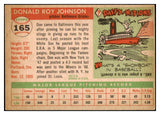 1955 Topps Baseball #165 Don Johnson Orioles EX 516999