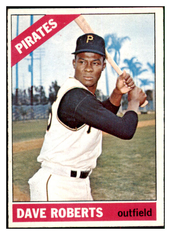 1966 Topps Baseball #571 Dave Roberts Pirates EX-MT 517027