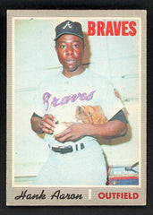 1970 O Pee Chee Baseball #500 Hank Aaron Braves VG-EX 517045