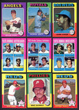 1975 Topps Baseball Near Set (-Yount) EX Brett Aaron Ryan 517048