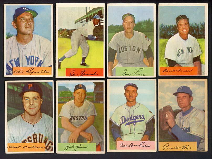 1954 Bowman Set Lot 96 Diff VG/VG-EX Newcombe Jensen 517049