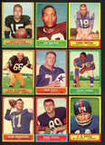 1963 Topps Football Complete Set EX-MT Brown Unitas Lilly 517061