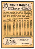 1968 Topps Baseball #355 Ernie Banks Cubs NR-MT 517077