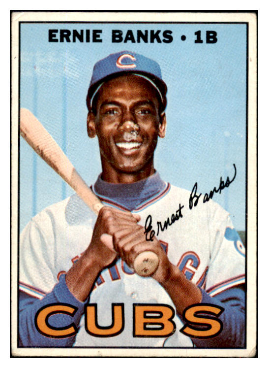 1967 Topps Baseball #215 Ernie Banks Cubs VG-EX 517081