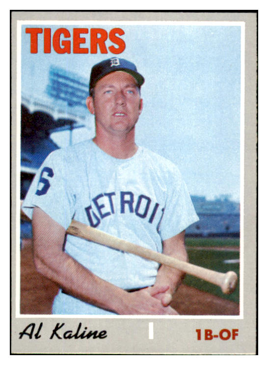 1970 Topps Baseball #640 Al Kaline Tigers EX-MT/NR-MT 517088