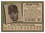 1971 Topps Baseball #513 Nolan Ryan Mets EX+/EX-MT 517090