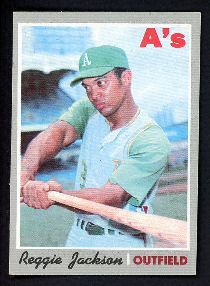 1970 Topps Baseball #140 Reggie Jackson A's EX-MT 517094