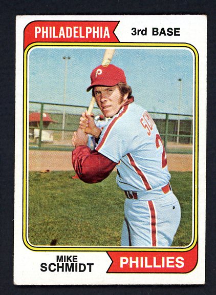 1974 Topps Baseball #283 Mike Schmidt Phillies VG-EX 517095