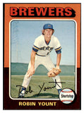 1975 Topps Baseball #223 Robin Yount Brewers EX-MT 517097