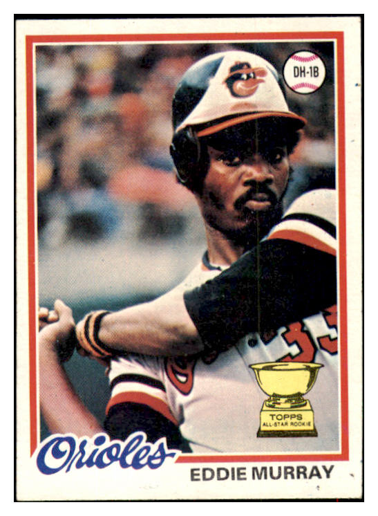 1978 Topps Baseball #036 Eddie Murray Orioles EX 517099