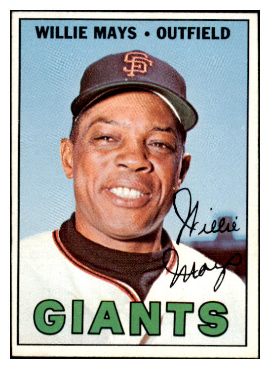 1967 Topps Baseball #200 Willie Mays Giants EX-MT/NR-MT 517106