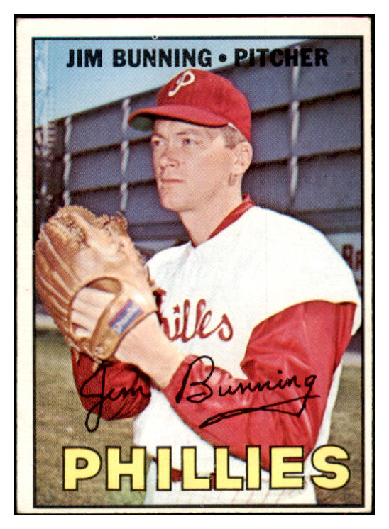 1967 Topps Baseball #560 Jim Bunning Phillies EX-MT 517110