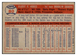 1957 Topps Baseball #080 Gil Hodges Dodgers VG-EX 517113