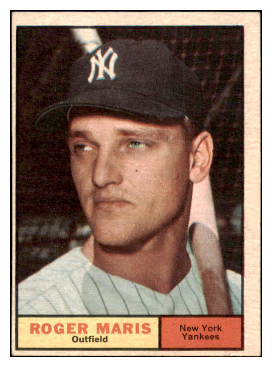 1961 Topps Baseball #002 Roger Maris Yankees EX-MT 517122