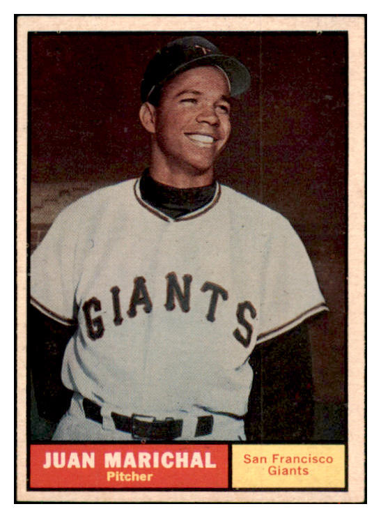 1961 Topps Baseball #417 Juan Marichal Giants EX-MT 517130