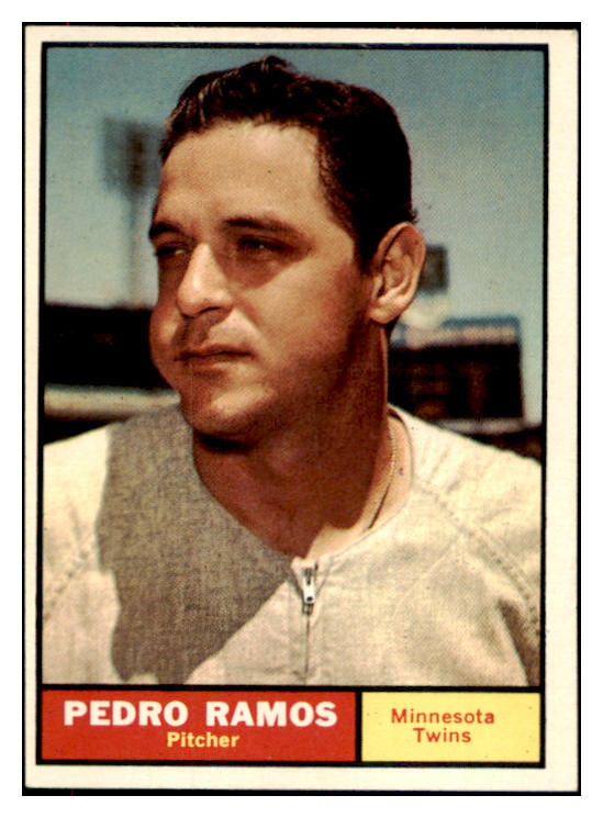 1961 Topps Baseball #528 Pedro Ramos Twins EX-MT 517138