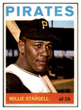 1964 Topps Baseball #342 Willie Stargell Pirates EX+/EX-MT 517145