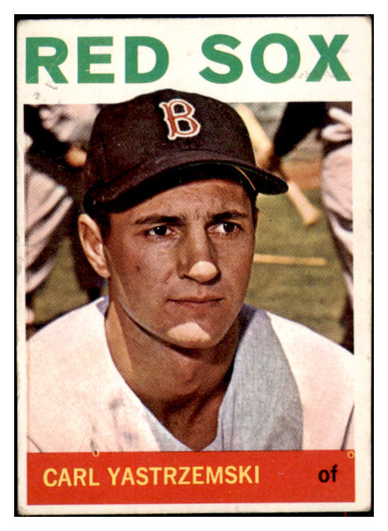 1964 Topps Baseball #210 Carl Yastrzemski Red Sox VG-EX 517147