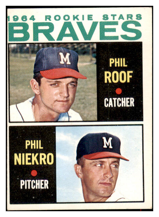 1964 Topps Baseball #541 Phil Niekro Braves VG-EX 517148