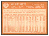 1964 Topps Baseball #150 Willie Mays Giants VG-EX 517149