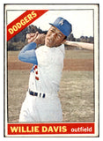 1966 Topps Baseball #535 Willie Davis Dodgers VG 517153